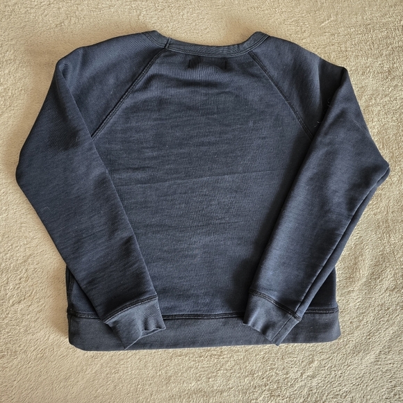 Everlane French Terry crew neck sweatshirt navy blue size XS - Picture 8 of 12